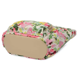 Bolso de Mano Plegable, Reutilizable, Portátil, de Gran Capacidad, Impermeable y Duradero, con Estampado Floral, de Poliéster, para Hombre y Mujer, con Cierre de Cremallera - Product Image 4