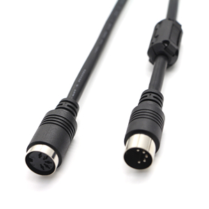 Cable de Extensión Mini DIN de 4 Pines Macho a Hembra, Cable con Conector DIN Circular para Audio/Video, Control Industrial - Product Image 1