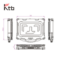 KTB 3501 CE chine nouveau 15.6 pouces i7-6700T i5-6500T i3-6100T ordinateur portable industriel robuste portable trois-défense ordinateur portable