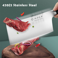 Couteau de Chef chinois couteau de cuisine en acier inoxydable Super tranchant pour couper les légumes et le porc