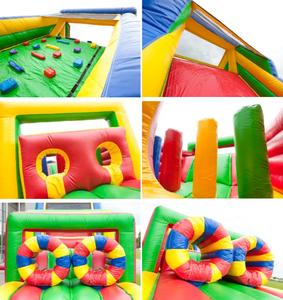 2024 phổ biến vui chơi giải trí công viên thiết bị trượt nước Inflatable ngoài trời trẻ em dành cho người lớn Đảng Inflatable các chướng ngại vật - Product Image 6