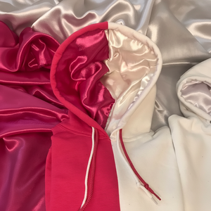 Silk Hoodie New Pullover Cotton Fleece Custom Hoodies Wholesale Pullover Hoodies - Product Image 1