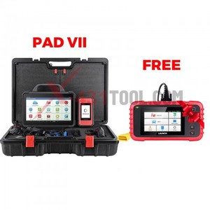 2025 ra mắt x431 Pad VII Elite Pad 7 với công cụ chẩn đoán xe smartlink C VCI hỗ trợ lập trình trực tuyến với crp123x miễn phí - Product Image 1
