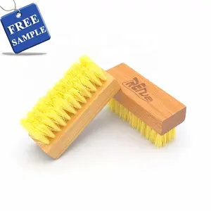 Dual Sided Sneaker Shoe Cleaner Brush Set Boar and Plastic