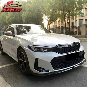 Lèvre de pare-chocs avant pour BMW G20 M340i M Sport 2023-2026 M-Performance Fibre de carbone 3 pièces Accessoires automobiles - Product Image 2