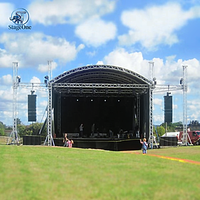 Estructura de Techo de Aluminio para Escenario con Iluminación, Podio, Pilar de Truss y Exhibición para Eventos, Conciertos y Plataformas de Escenario