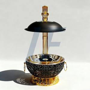 Juego de Recipientes para Buffet de Restaurante, Calentador de Alimentos de Acero Inoxidable, Recipientes de Lujo para Catering - Product Image 4