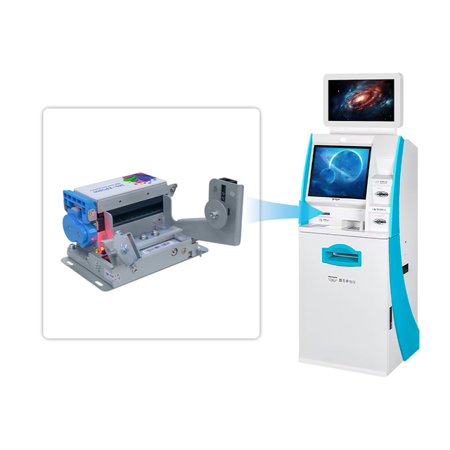 MASUNG MS-EP5860-B Thermal Label Printer Wireless Blue Tooth Ticket Printing Barcode Printer for Self-service Kiosks