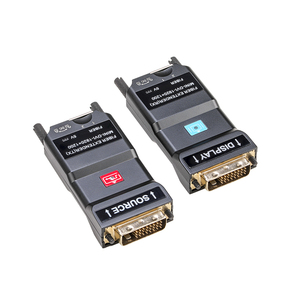 Convertitore <span class=keywords><strong>DVI</strong></span> <span class=keywords><strong>a</strong></span> Fibra 2K, Ricetrasmettitore Ottico ad Alta Definizione, Extender <span class=keywords><strong>DVI</strong></span> in Fibra con Porta LC - Product Image 3