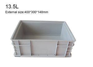 Thùng Nhựa Có Thể Xếp Chồng Lên Nhau Thùng Nhựa Cho Dụng Cụ Phụ Tùng QS Nhựa Mở Side Auto Parts Lưu Trữ Thùng Di Chuyển Box Với Door - Product Image 3