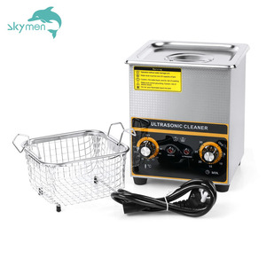 <span class=keywords><strong>Nettoyeur</strong></span> à ultrasons Skymen ODM Lab 2L Commercial Petit <span class=keywords><strong>Nettoyeur</strong></span> à ultrasons à bouton rotatif 60w pour le nettoyage des outils médicaux de salon de manucure et de clinique - Product Image 3