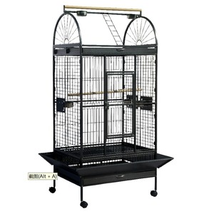 Fournisseur de cages à oiseaux roulantes exquises, cages spacieuses et confortables pour perroquets, jouets pour perroquets, vente en gros d'articles pour oiseaux de compagnie - Product Image 1