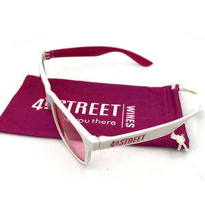 Trending Goedkope Relatiegeschenk Zonnebril Met Branded Satin Pouch Zonnebril Vrouwen - Product Image 3