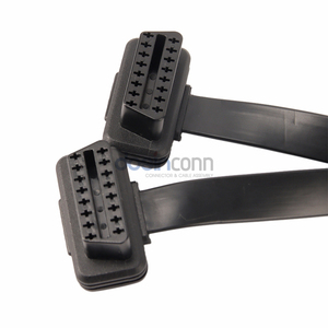 OBD2 16ピンスプリッタYスプリッターOBDオス2メス延長ケーブル - Product Image 4