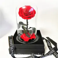 مصنع توريد الزهور كونمينغ Forever rose زهرة طويلة الأمد مع 45 لونًا