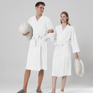 High Quality <strong>Terry</strong> Cloth Bathrobe 100% Cotton Hotel Spa <strong>Robes</strong> Bath <strong>Robes</strong> Women's Cotton Bathrobe - Product Image 6