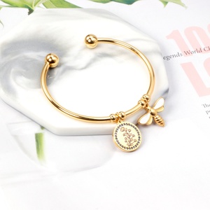 Brazalete de Plata con Diseño de Corazón para Mujer, Joyería de Moda, Brazalete de Germanio - Product Image 5