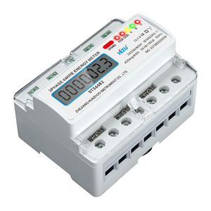 <span class=keywords><strong>Compteur</strong></span> d'énergie intelligent de type rail de guidage 7P <span class=keywords><strong>Compteur</strong></span> <span class=keywords><strong>électrique</strong></span> triphasé avec écran LCD et connectivité Wi-Fi - Product Image 3