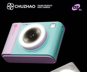 CHUZHAO D2 kamera Digital <span class=keywords><strong>Mini</strong></span> lucu 2.8 inci untuk anak perempuan cetak instan foto warna Via untuk <span class=keywords><strong>Bluetooth</strong></span> MicroSD kompatibel - Product Image 2