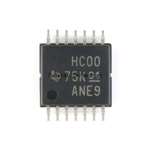 Nuevo y original, SN74HC00PWR, Chip IC lógico de puerta y positivo de dos entradas de cuatro canales y dos entradas, nuevo - Product Image 1