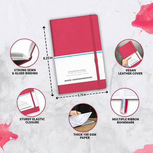 Agenda Classica Quotidiana - Quaderno Planner <span class=keywords><strong>Senza</strong></span> Date - Pianificatore Trimestrale - Lista Oraria - Quaderno per la Pianificazione degli Obiettivi - Product Image 5