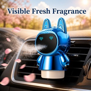 Auto Spray When Driving <strong>Car</strong> Air Vent Fragrance <strong>Diffuser</strong> <strong>Refillable</strong> Essential Oil Bottle for All <strong>Car</strong> Models for Auto Ambiance - Product Image 4