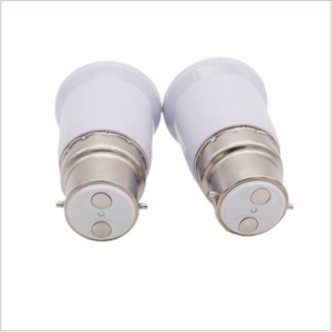 Ánh sáng ổ cắm B22 để E27 để chuyển đổi giữ đèn 80mm mở rộng chiều dài lưỡi lê để vít chuyển đổi B22 để E27 đèn cơ sở - Product Image 1