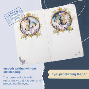 Cuaderno A5 de Papel con Escultura Láser 3D Directo de Fábrica, Diario Personalizado de Lujo para Regalos Empresariales y Uso en Viajes - Product Image 3