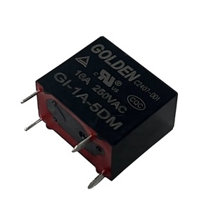 Vàng GI-1A-5DM kích thước nhỏ Hf-32F cuộn dây điện 4pin 0.45W 16A/250VAC Wifi Glow cắm tiếp sức cho Mitsubishi Keyless Repeater tiếp sức - Product Image 1