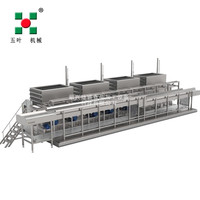 IQF-vriesmachine voor fruit & groenten - Snelle vriesmachine voor aardbeien/blauwe bessen/bonen/okra/mango in blokjes