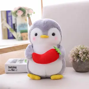 Giocattolo animale farcito peluche su ordinazione molle del pinguino sveglio del giocattolo del regalo dei bambini all'ingrosso Fuying