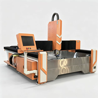 Machine de gravure sur pierre CNC à double tête Kunheng, routeur de sculpture sur marbre et granit à deux broches indépendantes