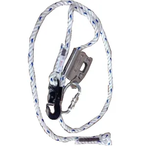 polyester sicherheitsarbeit positionierungsgürtel lanyard seil