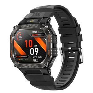 Montre connectée de sport en plein air HT34, appel Bluetooth, moniteur de fréquence cardiaque, moniteur de sommeil, étanche 3ATM, montre de fitness au poignet - Product Image 4