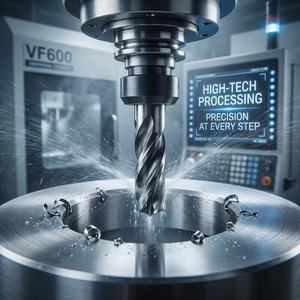 Fresadora CNC Vertical Profesional VF600 <span class=keywords><strong>de</strong></span> Alta Velocidad 10000rpm VMC para Componentes <span class=keywords><strong>de</strong></span> Dispositivos Médicos - Product Image 2