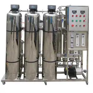 عكس مرشح الانتشار الغشائي المياه جهاز تنقية المياه 1000 l/h الشرب آلة