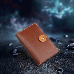 Porta Pasaportes de Cuero Genuino Personalizable Boshiho, con Espacios para Sublimación de Logotipo, Resistente al Agua, Espacios Editables para - Product Image 6