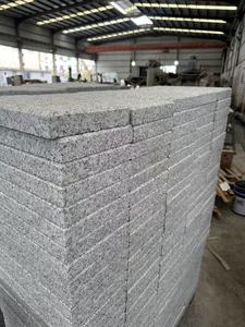 Piastrelle in Granito Bianco Sesamo G603 Antiscivolo per Pavimentazione Esterna di Parchi e Giardini - Product Image 3