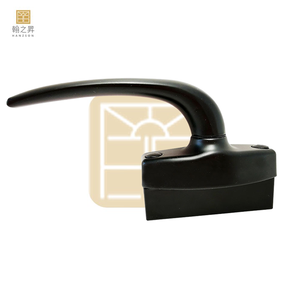 Accessori per serratura maniglia porta finestra Set scorrevole in alluminio maniglia per leva Hotel soluzione di sicurezza permanente senza manutenzione - Product Image 6