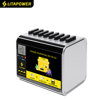 Nouveau lancement 8 emplacements partageant la banque de station de charge de téléphone portable publique de location