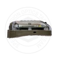 Linterna para Casco SPECPRECISION HS6 HEL Star 6 GEN III con Luz Verde, Iluminación IR, Resistente al Agua, Compatible con MOLLE para Caza