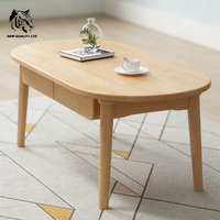 Table basse en bois, meuble de salon, nouvelle mode, prix bas, personnalisable, en stock, prêt à être expédié, vendeur d'usine chinois.