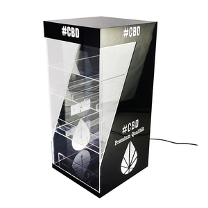 Hộp Trưng Bày Thiết Bị Thuốc Lá Chống Trộm Cho Cửa Hàng Thuốc Lá Giá Trưng Bày Bút Hookah Logo Cắt Laser Tùy Chỉnh - Product Image 3