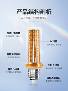 หลอดไฟ LED COYOLED 5W สว่างพิเศษ สีขาว รุ่นขั้ว E27 SMD 2835 CRI80 สำหรับใช้ในบ้าน ใช้ไฟ AC ชนิดขั้ว E14 - Product Image 4