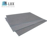 Panneau de support en mousse XPS facile à installer, panneau d'isolation pour murs de douche, carrelage de sol, matériau de construction imperméable