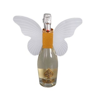 LED Butterfly Champagne Bottle Decor Glow Stick Acrylic Novelty Bar Party Prop - Product Image 5
