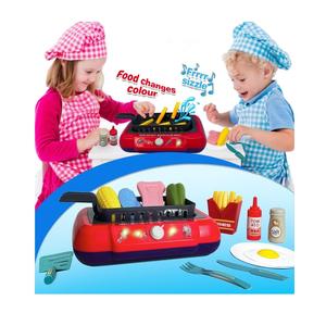 Juego de Cocina DIY Magic Fry <span class=keywords><strong>Gourmet</strong></span>, Juguete de Cocina DIY Magic Frying Shantou con Sonido, Luz y Superficie de Burbujas para Niños - Product Image 1