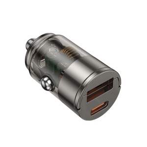 Chargeurs en liquidation : Chargeur USB de bureau tendance avec double port, matériau ignifuge pour PC, marque Pd65W - Product Image 2