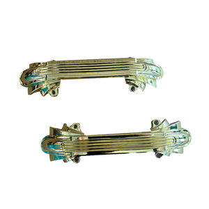 Оптовые ручки для гробов американского типа от производителя: пластиковые, цвета золото/серебро/медь, низкая цена, ритуальные принадлежности, Китай - Product Image 3