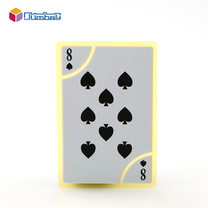 Tarjeta caso de tapa de plástico de la tarjeta de juego de plástico material impermeable jugando a las cartas - Product Image 3